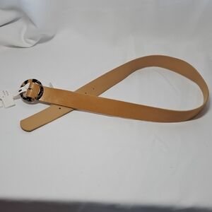 a new day Tan Belt with Tortoise Buckle